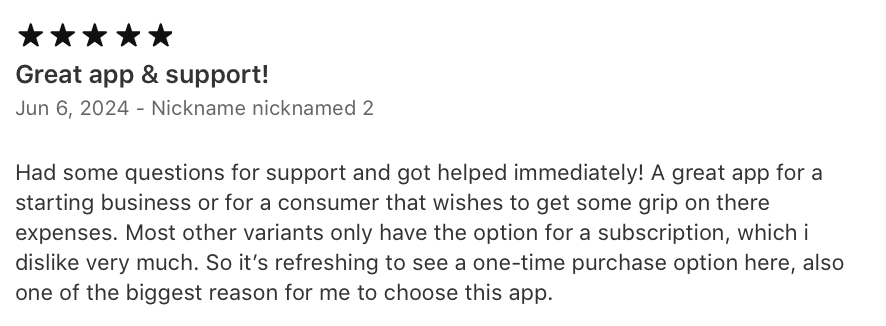 Customer Review 5