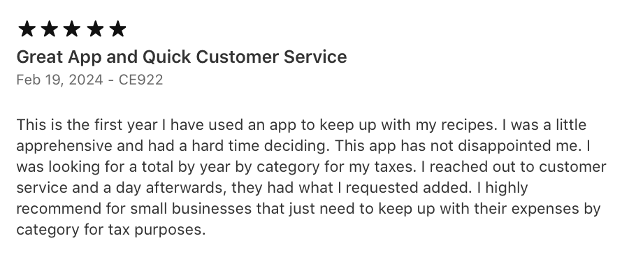 Customer Review 7