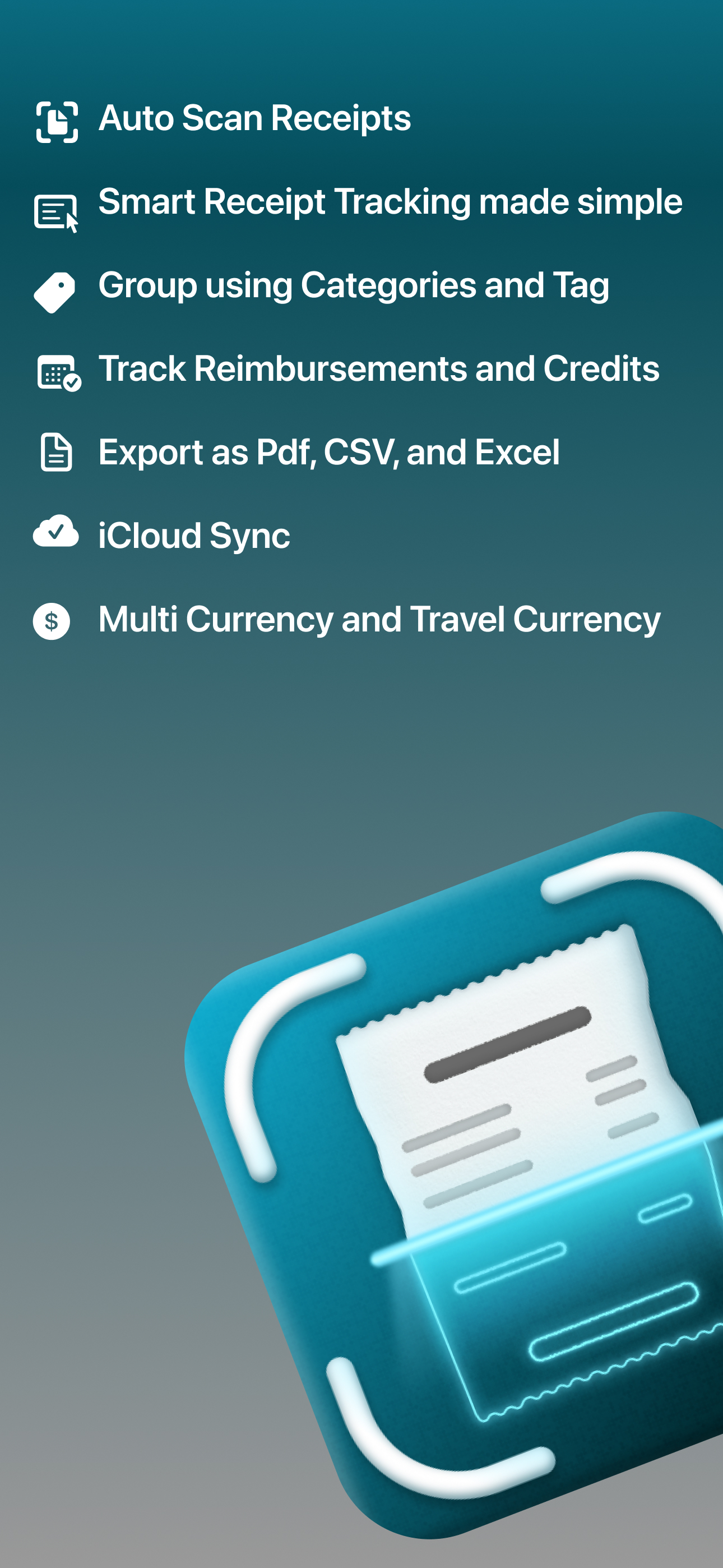 Receiptly App Screenshot