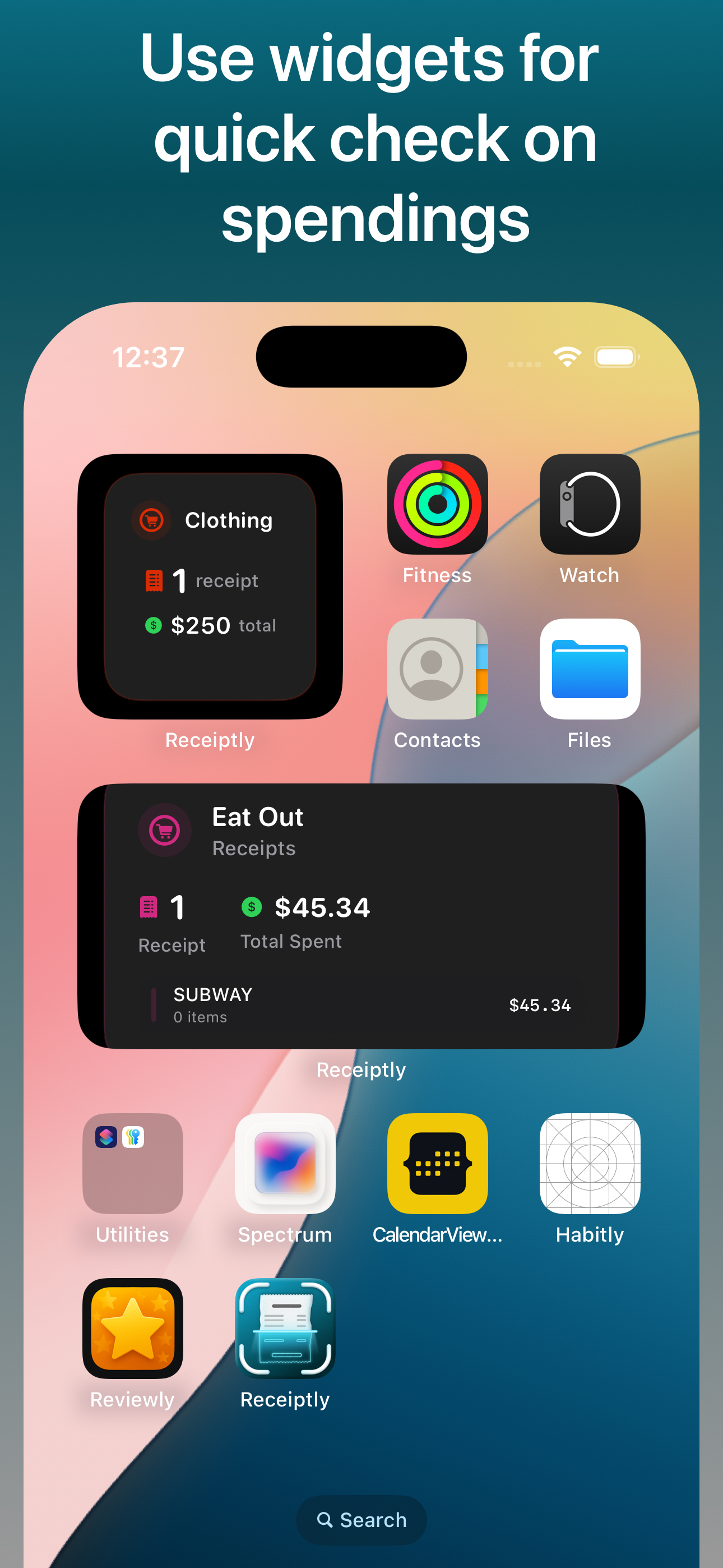 Widgets Feature